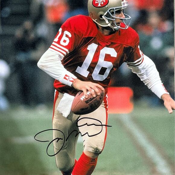 Other - Joe Montana Autographed Photo San Francisco 49ers NFL Legend